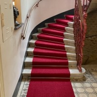 Treppe gedreht Teppich